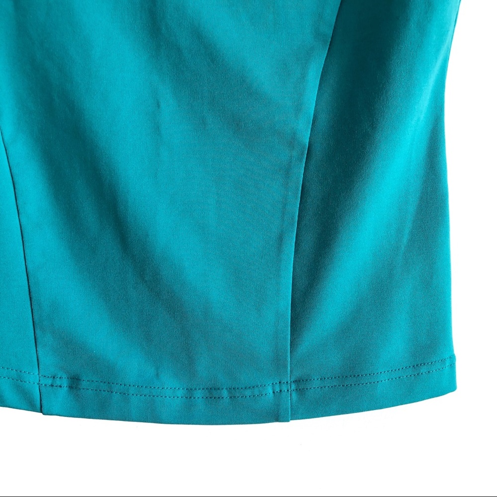 Tek Gear Athletic Tank Top Turquoise Sleeveless M - Picture 4 of 6